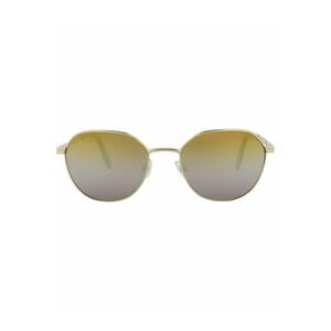 Maui Jim Round-Frame Monel Sunglasses Gold Unisex-Adult